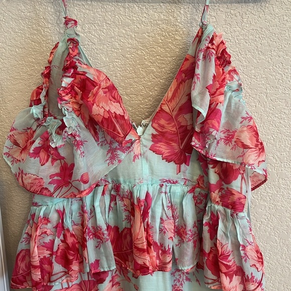 Alice McCall flamingo midi dress - Picture 3 of 4